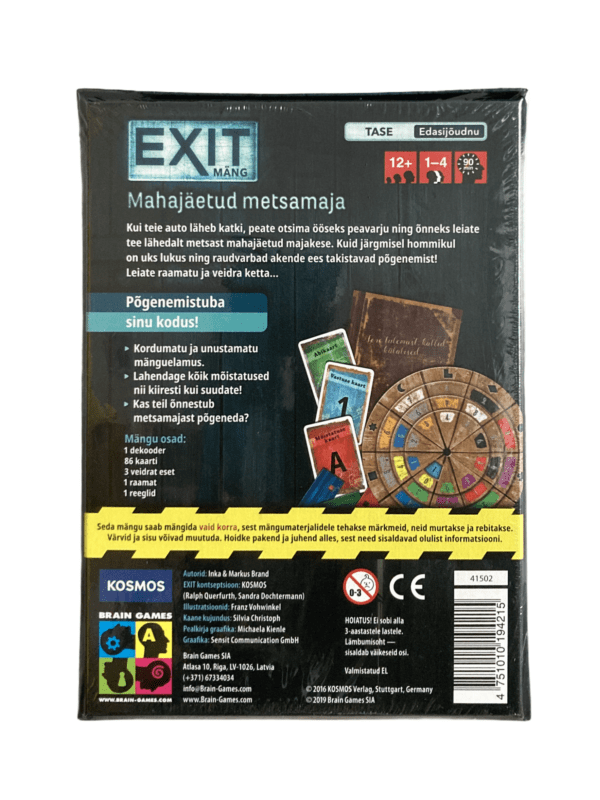 Exit the abandoned cabin Games4all