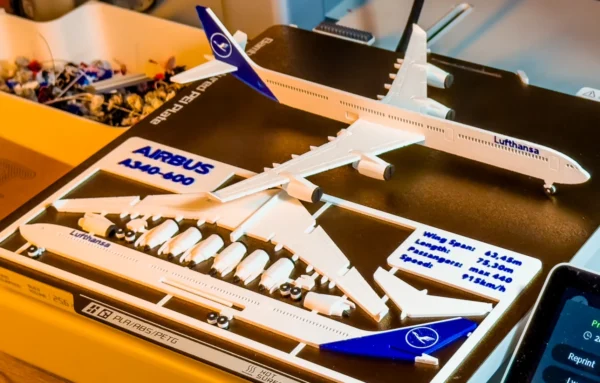 Kit card set Airbus A340-600 games4all